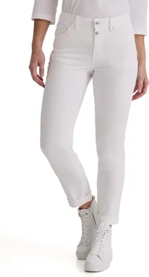 Produktbild von Stooker Women DAVOS COLOUR DENIM Damen Boyfriend-Jeans Boyfriend Fit 42 (Länge 30) white