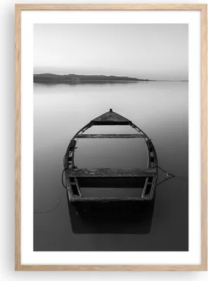 Produktbild von Gerahmtes Poster - Rahmen in heller Eiche - £ódŸ Einsamkeit Leere - 50x70 cm - Wand Bild - Wanddeko - Wandbilder - Kunstposter - Wandposter - Bilderrahmen - Bilder - Kunstdruck - P2NPA50x70-4932