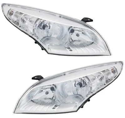 Produktbild von TYC Scheinwerfer Set für Renault Megane 3 2008-2013 H7 Halogen Chrom LWR Motor S