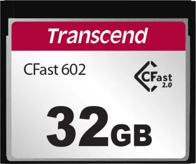 Immagine prodotto di Transcend CFast 2.0 CFX602 - Scheda di memoria flash - 32 GB - CFast 2.0