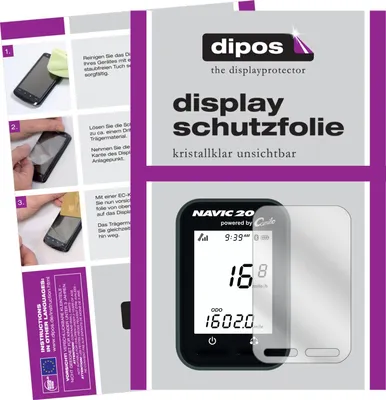 Produktbild von 3x Schutzfolie für Ciclosport Ciclo Navic 20 klar Displayschutzfolie Folie Display Schutz dipos