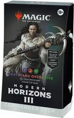 A product box for a Magic: The Gathering Commander deck.