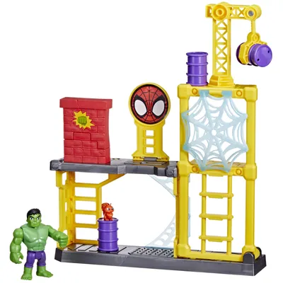 Produktbild von Marvel F37175L1, Aktion/Abenteuer, Spider-Man & Hulk, 3 Jahr(e), Mehrfarbig, Kunststoff
