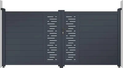 Produktbild von Flügeltor elektrisch 3m ARLBERG H.140cm + Drehtorantrieb HICKER B200