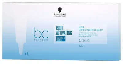 Produktbild von Schwarzkopf Professional BC Bonacure Root Activating Serum Serum für die Aktivierung der Haarwurzeln 8 x 7ml