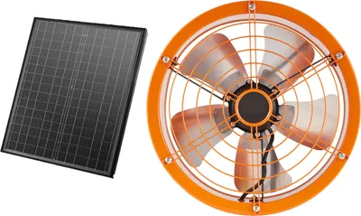 Obrázek produktu pro SucceBuy 14" ventilátor pro montáž na štít - 1300 CFM ventilátor do podkroví s nastavitelným termostatem
