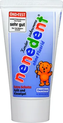 Produktbild von Nenedent Kinderzahncreme o.Fluorid Standtube 50 ml