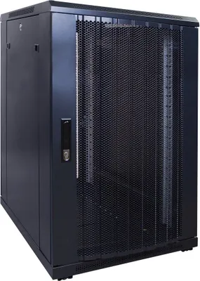 Immagine prodotto di Armadio server DSIT 18 U 19", con porta frontale perforata (LxPxH) 600 x 800 x 1000 mm (DS6818PP)