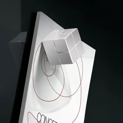 Produktbild von SIGEL BA706 SuperDym-Magnete C20 "Super-Strong" - bis zu 23 Bl. (A4, 80g/m²) - Cube-Design - 20x20 mm - silber - 2 Stück
