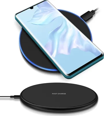 Produktbild von QI Wireless Schnell Ladegerät Huawei P30 Pro Kabellos Induktives Laden Charger