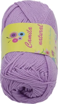 Immagine prodotto di Filato CAMILA naturale - 50g / 125 m - Viola