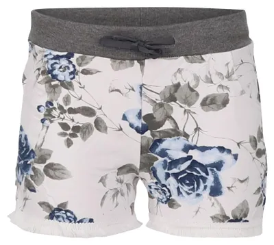 Productafbeelding van malito meer dan mode: Dames shorts met bloemenprint - Zomerse hotpants van katoen