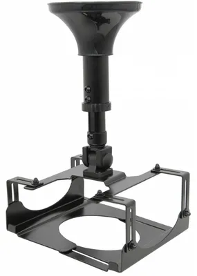 Image de Support de plafond réglable pour projecteur avec cage - Support pour vidéoprojecteur - Support pour projecteur - Support de plafond - Support pour projecteur