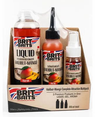 Produktbild von BritBaits Multipack 3 in 1 Seehecht-Mango