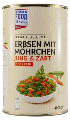 Produktbild von Classic Line Erbsen mit Möhrchen 4,0KG