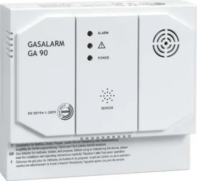 Produktbild von Indexa Gasmelder 230V, Alarm mit Relais, Methan, Propan, Butan