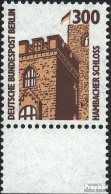 Produktbild von Briefmarken Berlin (West) 1988 Mi 799A Unterrandstück gestempelt Sehenswürdigkeiten