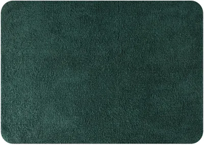 Produktbild von spirella® Badevorleger, Badeteppich "Campus" grün, dunkelgrün, moosgrün, 50x70cm, waschbar, Anti-Rutsch, Baumwolle
