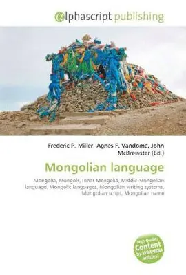 Produktbild von Mongolian language