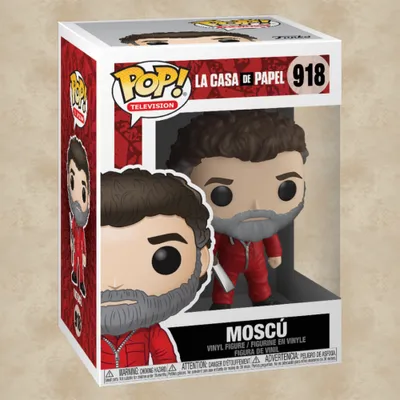 Produktbild von Haus des Geldes Funko POP! PVC-Sammelfigur - Moskau (918)