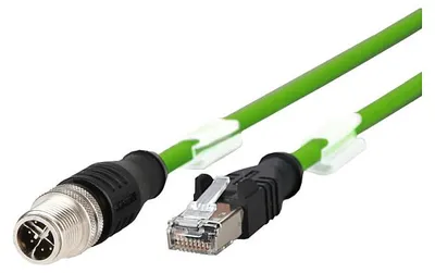 Immagine prodotto di Cavo di rete METZ CONNECT - 8 pin M12-X (M)