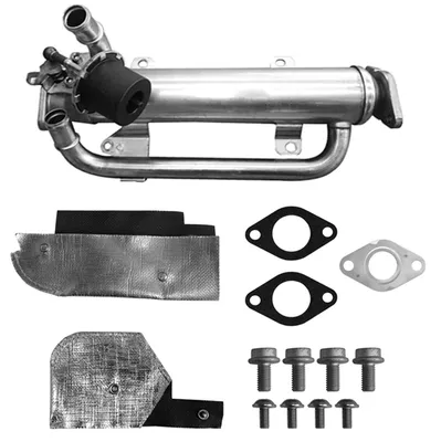 Image de Refroidisseur de recirculation des gaz d'échappement refroidi à l'eau avec joints PARTSTEC pour AUDI A3, entre autres