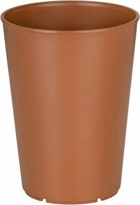Produktbild von 25x Mehrweg Heißgetränkebecher Kaffeebecher Coffee to go schokobraun - 200 ml