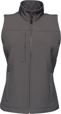 Produktbild von Regatta dámska softshellová vesta Flux PC3289 (44 SK) (tmavosivá)