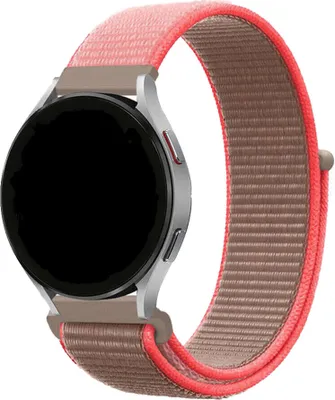 Produktbild von Strap-it Polar Ignite 2 Nylonarmband (Neonrosa)