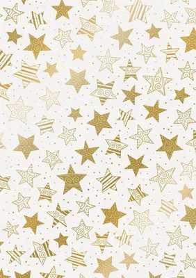 Produktbild von Transparentpapier Heyda A4 Sterne Gold, 1 Stück
