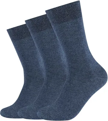 Produktbild von Camano 3er Pack Baumwollsocken - Uni 3er Pack Baumwollsocken - Uni