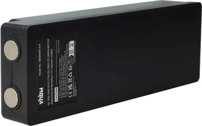 Produktbild von vhbw Akku Ersatz für Scanreco 16131, 17162, 592, 1026, 13445 für Industrie-Funkfernsteuerung Fernbedienung (1500 mAh, 7,2 V, NiMH) - Schwarz