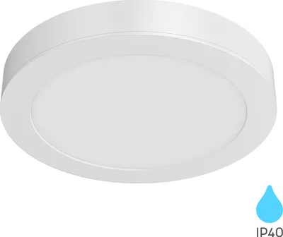 Produktbild von Braytron LED Aufbau Deckenleuchte Deckenlicht Rund 18W 1760LM 4000K, Ø23cm Ultra Slim LED Panel