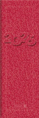 Produktbild von 2026 Brunnen Vormerkbuch 782 108×297 mm rot
