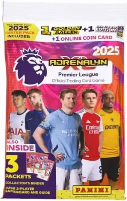 Obrázok produktu pre Premier League Adrenalyn XL Trading Cards 2025 - STARTER SET
