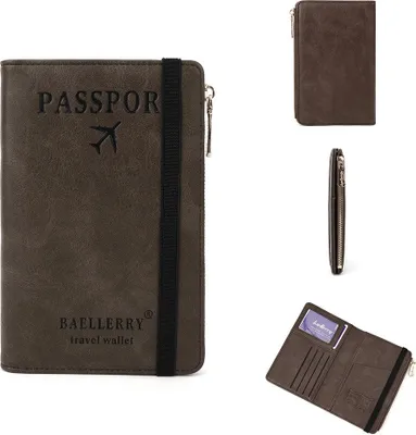 Obrázok produktu pre Travel WALLET Baellerry - Tmavo Hnedá KP36049