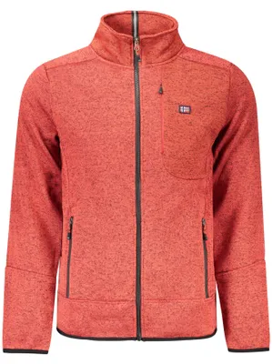 Produktbild von Herren Sweatshirt Norwegen 1963 - Rot, gefüttert, Reißverschlusstaschen