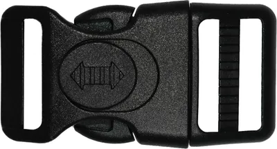 Produktbild von 10 Steckschnallen m. Sicherung Klickverschluss Klippverschluss Gurtschnalle, Größenwahl , Größe:20 mm | 52 x 26 mm | schwarz