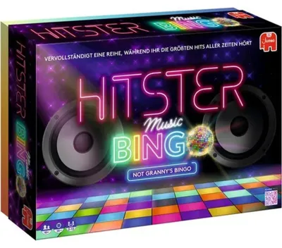 Obrázek produktu pro Jumbo Hitster 1110100383, Karetní, Párty, 16 rok/roky, 30 min, 30 min, Rodinná hra
