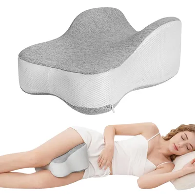 Obrázek produktu pro Ergonomická podložka pod kolena pro spáče na boku s pratelným potahem