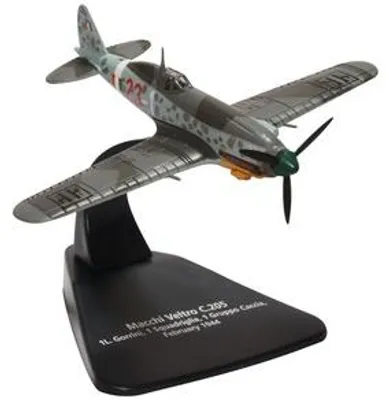 Produktbild von Herpa 81AC091 - 1/72 Oxford Models: Macchi C-205 Veltro 1L Gorrini 1 Squadriglia 1 GruppoCaccia
