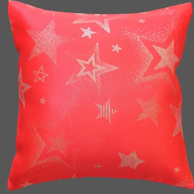 Produktbild von Kissenhülle Reißverschluss 40 x 40 cm Stickerei Sternzauber Winter Weihnachten Dekokissen 40 x 40 cm Kissenhülle