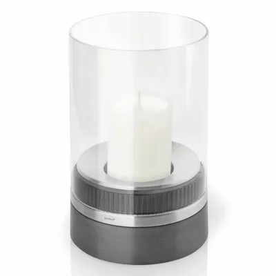 Immagine prodotto di Lanterna Blomus Piedra in acciaio inox opaco, vetro trasparente, 283253
