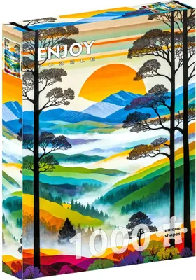 Obrázek produktu pro Puzzle 1000 dílků Enjoy – Hilltops Breeze