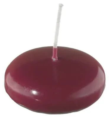 Produktbild von Schwimmkerzen Rotbraun 26 x Ø 42 mm, 40 Stück