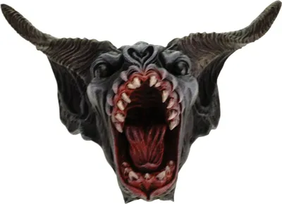 Produktbild von Vampirfledermaus Wandrelief - Polyresin Gothic 30x12x21cm