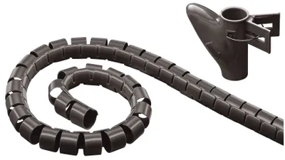 Image de MediaRange MRCS301 Gaine pour faisceau de câbles - 2 m