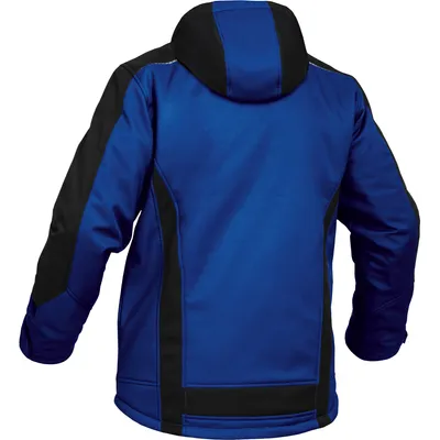 Produktbild von Leibwächter Winter-Softshelljacke Flex-Line Gr. XL kornblau/schwarz