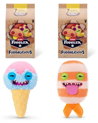 Obrázek produktu pro Fuggler, série CORE, plyšová hračka, 9 palců, 2 kusy, model "1-FUGGALICIOUS"