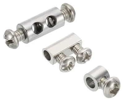 Kabelklemmen 18 Stück 3 mm 3,5 mm Einfach-/Doppelloch